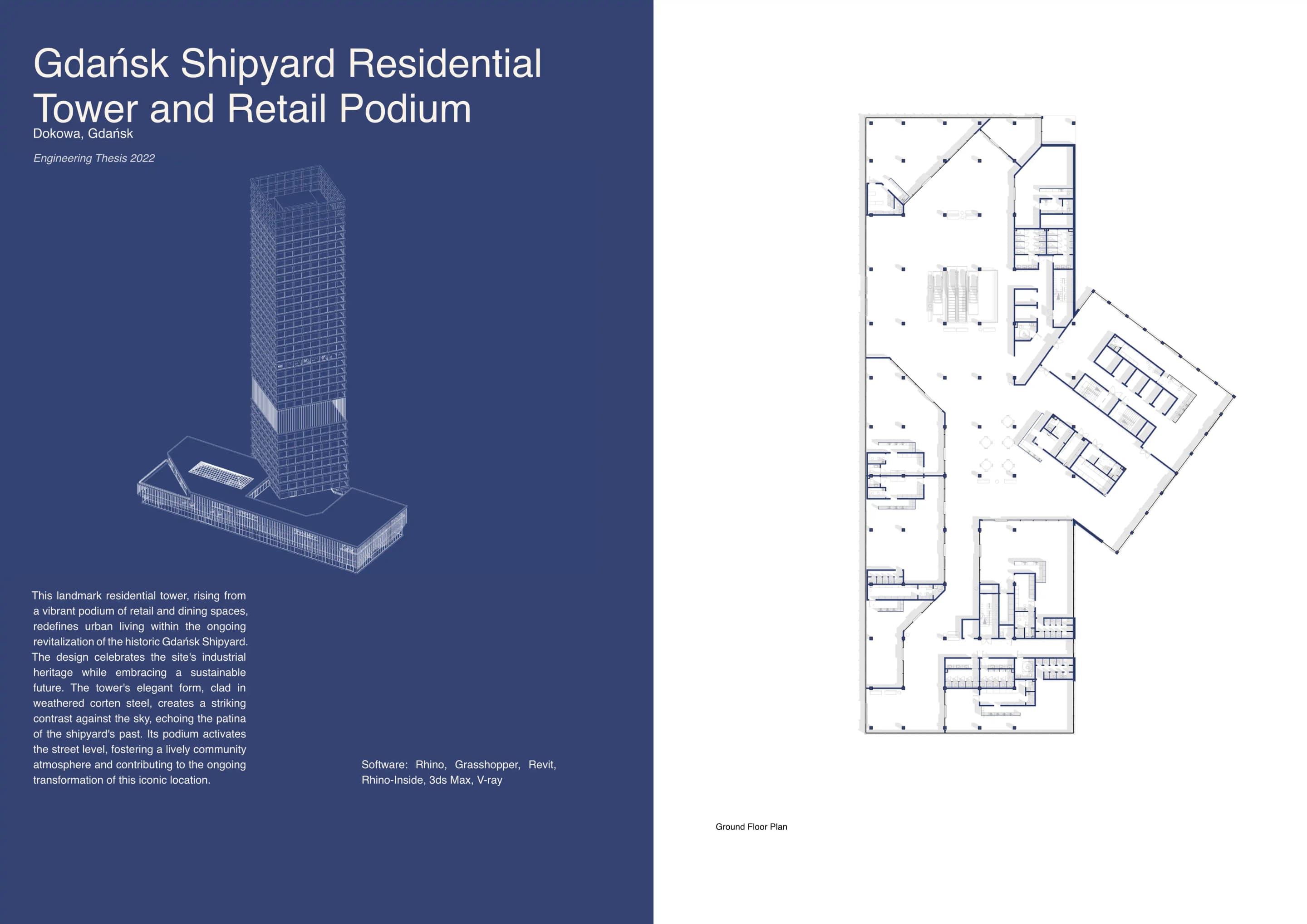 Architectural portfolio spread 14