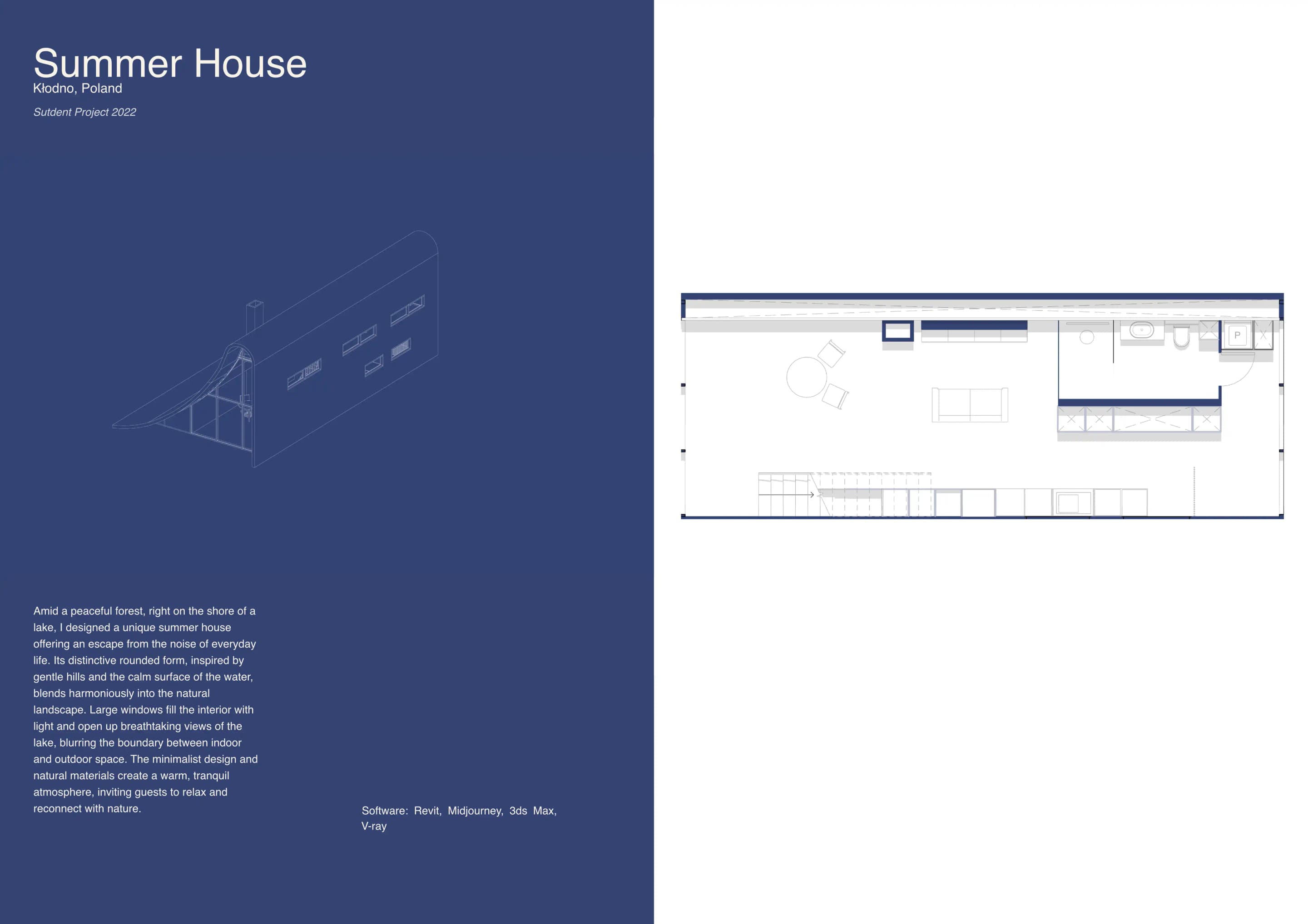 Architectural portfolio spread 44